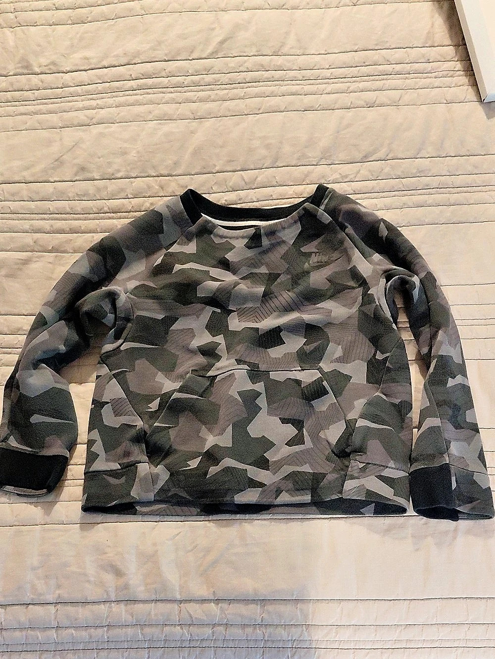 Nike Kids Camo Crewneck Sweatshirt